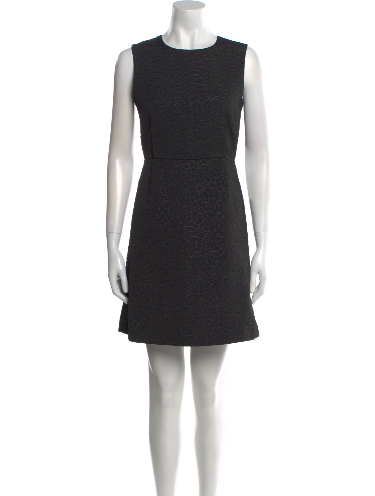 Max Mara Crew Neck Mini Dress